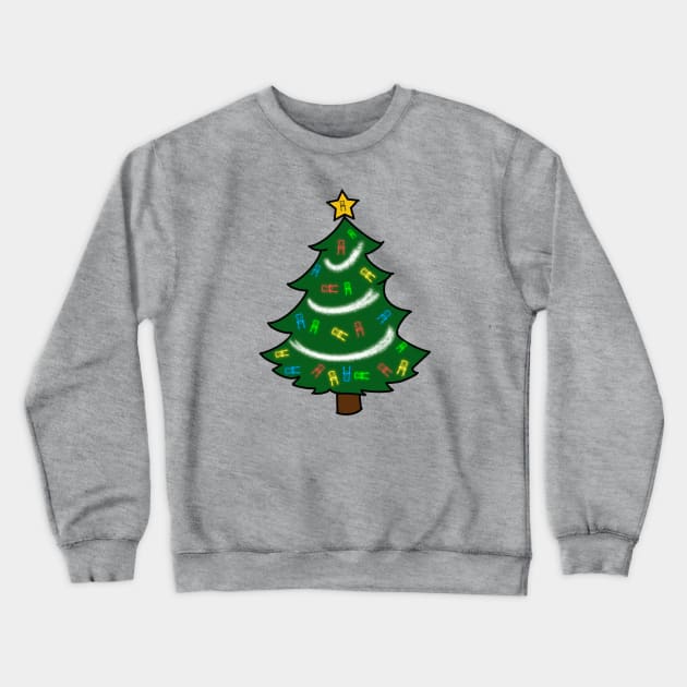 Improv Christmas Tree Crewneck Sweatshirt by The Scene